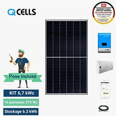 Qcell-6,7kwc-stockage